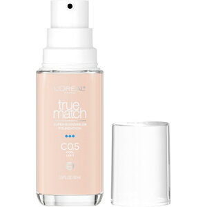 �����A�� �p�� �g�D���[�}�b�` �N���[���t�@���f�[�V���� C0.5 �N�[�����C�g ��30mL L'Oreal Paris True Match Cream Foundation Makeup, C0.5 Cool Light, 1 fl oz �y�����񂹏��i�z