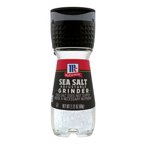 �y�|�C���gUP��15��20��-31���z�}�R�[�~�b�N �V�[�\���g �O���C���_�[ 60g McCormick Sea Salt Grinder, 2.12 oz Bottle �y�����񂹏��i�z