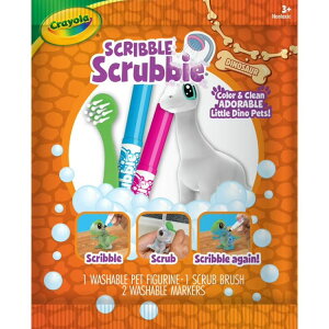 yAJEH}[gizN XNuXNbr[ _Cmybg 1̓ gC }[J[t 3Έȏ Crayola Scribble Scrubbie Dino Pets, 1 Ct, Stocking Stuffers, Dinosaur Animal T