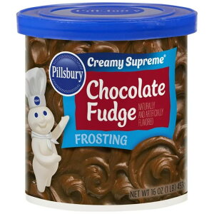 �s���Y�x���[ �N���[�~�[�V���v���[�� �`���R���[�g�t�@�b�W �t���X�e�B���O 454g Pillsbury Creamy Supreme Chocolate Fudge Flavored Frosting, 16 oz Tub �y�����񂹏��i�z