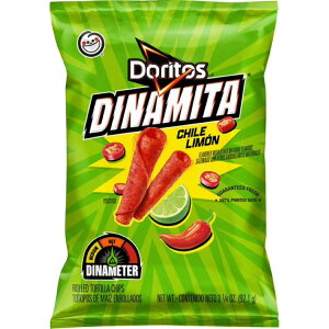 �h���g�X �f�B�i�~�[�^ �`�������� �g���e�B�[���`�b�v�X 92g Doritos Dinamita Chile Limon Tortilla Chips, 3.24 oz Bag �y�����񂹏��i�z