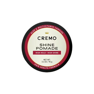 �y�|�C���gUP��2��20��-�z�N���� �o�[�o�[�O���[�h �V���C���|�}�[�h ��96g Cremo Barber Grade Hair Styling Shine Pomade for Men, High Hold, High Shine 3.4 oz �y�����񂹏��i�z