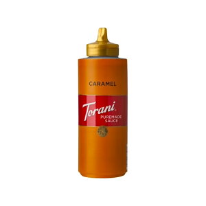 �g���[�j �s���A���C�h �L�������� �\�[�X ��470mL Torani Puremade Caramel Sauce, Authentic Coffeehouse Sauce and Dessert Topping, 16.5 oz �y�����񂹏��i�z