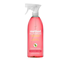 メソッド 多目的クリーナースプレー ピンクグレープフルーツの香り キッチン・浴室用 約828ml Method All-Purpose Cleaner Spray, Pink Grapefruit, 28 fl oz 【お取り寄せ商品】