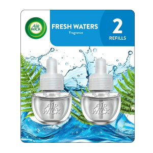 yAJEH}[gizGA[EBbN vOCIC FtBitbVEH[^[̍j2 Air Wick Plug-In Scented Oil Air Freshener Warmer Refills, Fresh Waters, 2 Count y