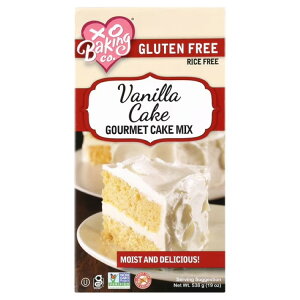 �G�b�N�X�I�[�x�[�L���O �O���e���t���[ �o�j���P�[�L�~�b�N�X 539g XO Baking Co. Verified Non-GMO & Gluten Free Vanilla Cake Mix, 19 oz Box �y�����񂹏��i�z