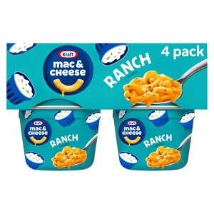 �y�|�C���gUP��15��20��-31���z�N���t�g �}�b�N���`�[�Y �����`�t���[�o�[ 4�J�b�v Kraft Mac and Cheese Ranch Flavored 4 Cups �y�����񂹏��i�z