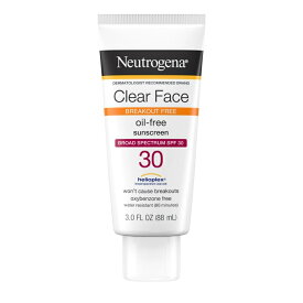 【アメリカウォルマート品】ニュートロジーナ クリアフェイス 日焼け止めローション SPF30 脂性肌用 88mL Neutrogena SPF 30 Clear Face Sunscreen for Oily Skin, 3 fl. oz 【お取り寄せ商品】【合わせて買いたい】