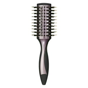 �R�l�A �_�C�������h �Z���~�b�N ���[�W �x���g ���E���h �w�A�u���V �q�[�g�A�N�e�B�x�[�g �e�N�m���W�[ Conair Diamond Ceramic Large Vented Round Hairbrush, Heat-Activated Technology �y�����񂹏��i�z