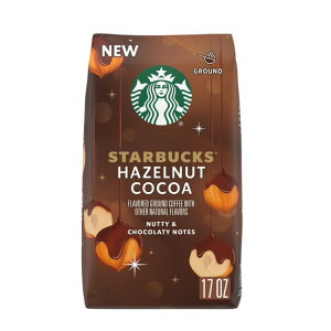 yAJEH}[gizX^[obNX w[[ibcRRA OEhR[q[ 482g Starbucks Hazelnut Cocoa Flavored Ground Coffee 17 oz y񂹏iz
