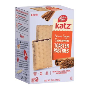 �J�b�c �O���e���t���[ �V�i���� �g�[�X�^�[�y�X�g���[ 227g Katz Gluten Free Toaster Pastries Cinnamon Toaster Pastries, Breakfast Foods �y�����񂹏��i�z