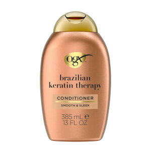 【アメリカウォルマート品】OGX ブラジリアン ケラチンセラピー ヘアスムージング デイリーコンディショナー 385ml OGX Brazilian Keratin Therapy Hair-Smoothing Daily Conditioner, 13 fl oz 【お取り寄せ商品】