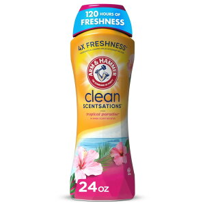 yAJEH}[gizA[n}[ N[ZZ[VY CEHbV u[X^[ gsJp_CX̍ 680g Arm & Hammer Clean Scentsations Laundry Scent Booster Tropical Par