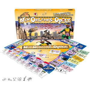 ���C�g�E�t�H�[�E�U�E�X�J�C �j���[�I�[�����Y�E�I�|���[ 2�`6�l�p 8�Έȏ� Late for the Sky New Orleans-Opoly Board Game, 2-6 Players, Ages 8+ �y�����񂹏��i�z