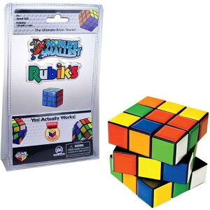 ���[���Y�X���[���X�g ���[�r�b�N�L���[�u �~�j�p�Y�� �g�їp World's Smallest Rubik's Cube Mini Puzzle and Travel Toy �y�����񂹏��i�z