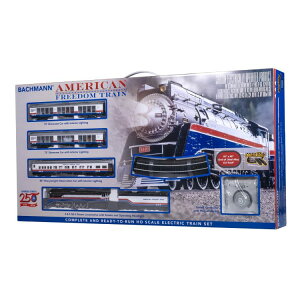 [�����] �o�b�N�}�� �A�����J���E�t���[�_���E�g���C�� �d����ԃZ�b�g 1/87 Bachmann Limited American Freedom Train Ready-to-Run Set, HO Scale �y�����񂹏��i�z