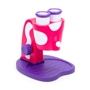 �G�f���P�[�V���i���C���T�C�c �W�I�T�t�@�� ���߂Ă̌����� �s���N 3�Έȏ� Educational Insights GeoSafari My First Microscope Pink Ages 3+ �y�����񂹏��i�z