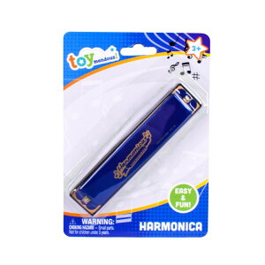 �g�C�����_�X �q�ǂ��p�n�[���j�J 16�� ��12.7cm �F���܂��� 3�Έȏ� Toymendous 16-Hole Toy Harmonica, Colors May Vary, Ages 3+ �y�����񂹏��i�z
