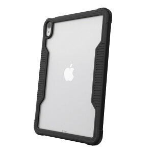�I�� �^�u���b�g�P�[�X �X�����ϏՌ� iPad��10����Ή� �u���b�N �N���A onn Slim Rugged Tablet Case for iPad (A16), iPad (10th generation) - Black/Clear �y�����񂹏��i�z