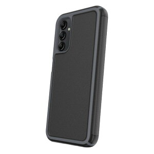 �I�� �X�����ϏՌ��P�[�X �u���b�N �O���[ GalaxyA14 5G�Ή� onn. Slim Rugged Phone Case for Samsung Galaxy A14 5G - Black/Gray �y�����񂹏��i�z