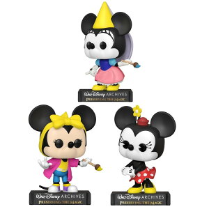[�����] �t�@���R�|�b�v �f�B�Y�j�[ �~�j�[�}�E�X �R���N�^�[�Z�b�g 3�� �e9.5cm Funko POP Disney Minnie Mouse Collector Set, 3 Figures, 3.75 in �y�����񂹏��i�z