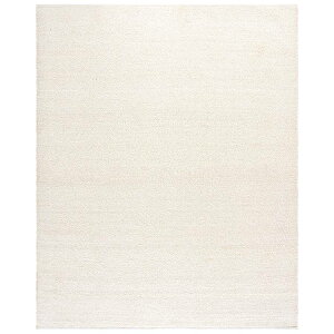 �T�t�@���B�G �i�`���� �X�e�t�@�j�[ �r���e�[�W���E�[�� �G���A���O ��2.44×3.05m �A�C�{���[ SAFAVIEH Natura Stephanie Distressed Wool Area Rug, Ivory, 8' x 10' �y�����񂹏��i�z