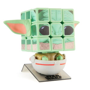 ���[�r�b�N�L���[�u �X�^�[�E�H�[�Y �O���[�O�[ 3×3 �W����t�� 8�Έȏ� Rubik's Cube Star Wars Grogu 3x3 Cuber with Display, Ages 8+ �y�����񂹏��i�z
