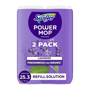 �X�E�B�b�t�@�[ �p���[���b�v �����p���t ��748mL 2�{ Swiffer Power Mop Refill Solution, 2x 25.3 fl oz �y�����񂹏��i�z