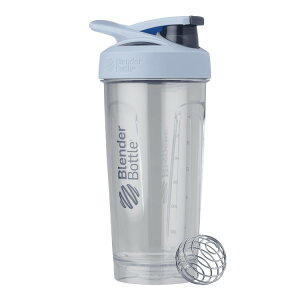 �u�����_�[�{�g�� �X�g���[�_ ��828mL �V�F�[�J�[�{�g�� �N���A�E�u���[ BlenderBottle Strada Shaker Bottle, 28 oz, Clear/Blue �y�����񂹏��i�z