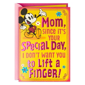 �z�[���}�[�N �f�B�Y�j�[ �~�b�L�[�}�E�X ��e�����|�b�v�A�b�v�a�����J�[�h Hallmark Disney Mickey Mouse Pop-Up Birthday Card for Mom �y�����񂹏��i�z