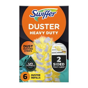 �X�E�B�b�t�@�[ ���ϋv�_�X�^�[�����p �A���X�g�b�p�u���Y�̍��� 6�� Swiffer Heavy Duty Duster Refills, Unstopable, 6 Count �y�����񂹏��i�z