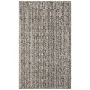 �K�[�����h���O �X�^�W�I �v���b�V�����b�V�� �����p�G���A���O ��0.91×1.52m �A�[�X�g�[�� Garland Rug Studio Plush Mesh Earth Tone Indoor Area Rug, 3' x 5' �y�����񂹏��i�z