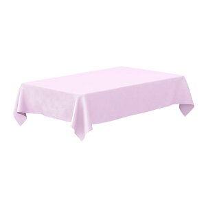 �y�E�H���}�[�g�u�����h�z�E�F�C�g�D�Z���u���[�g �e�[�u���J�o�[ ��137×274cm ���C���b�N Rectangular 54inch x 108inch Lilac Plastic Table Cover, by Way To Celebrate �y�����񂹏��i�z
