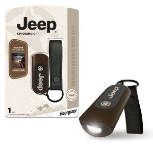 �W�[�v �^�b�`����Ή� �~�jLED�L�[�`�F�[�����C�g 25���[���� Jeep Mini LED Keychain Flashlight with Touch Tech, 25 Lumens �y�����񂹏��i�z