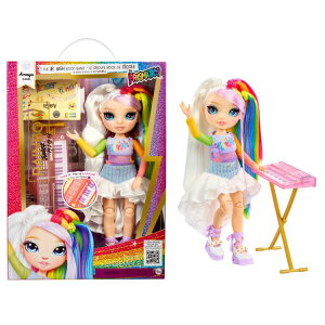 ���C���{�[�n�C �W���j�A�n�C ���b�N�o���h �A�}���l�` ��22.9cm �L�[�{�[�h�t�� Rainbow High Jr High Rock Band Amaya 9-Inch Doll with Keyboard �y�����񂹏��i�z