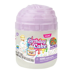 �I�[�u �S�[�g�X���C�~�[ �o�[�X�f�[�P�[�L ����t���X���C�� 5�Έȏ� ORB GOAT Slimi Birthday Cake Scented Slime, Ages 5+ �y�����񂹏��i�z