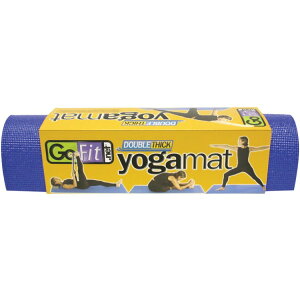 �S�[�t�B�b�g ��d�����K�}�b�g ��173×61cm�E����7mm �T�t�@�C�A�u���[ GoFit Double-Thick Yoga Mat, Sapphire Blue, 68 x 24 Inch, 7 mm �y�����񂹏��i�z