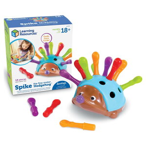 ���[�j���O���\�[�V�Y �X�p�C�N ���V�уn���l�Y�~ �j12�{ 18�����ȏ� Learning Resources Spike Fine Motor Hedgehog, 12 Quills, Ages 18M+ �y�����񂹏��i�z