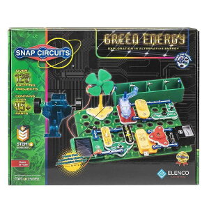�X�i�b�v�T�[�L�b�g �O���[���G�i�W�[ �d�q�H��L�b�g 125��i 8�Έȏ� Snap Circuits Green Energy SCG225 125-Project Electronics Kit Ages 8+ �y�����񂹏��i�z