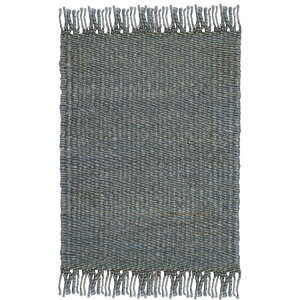 �T�t�@���B�G �i�`�������t�@�C�o�[ �N���� ���n�G���A���O ��0.69×1.22m �u���[ SAFAVIEH Natural Fiber Clara Solid Area Rug, Blue, 2 Feet 3 Inch x 4 Feet �y�����񂹏��i�z