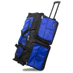 �f�W���m �L�k�n���h���t���L���X�^�[�_�b�t���o�b�O ��71.1cm �u���[ Dejuno 28 Inch Retractable Rolling Duffel Bag, Blue �y�����񂹏��i�z