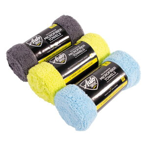 �I�[�g�h���C�u ���ړI�}�C�N���t�@�C�o�[�^�I�� 4�� �A�\�[�g�J���[ Auto Drive Multi-Purpose Microfiber Towel 4 Pack, Assorted Colors �y�����񂹏��i�z