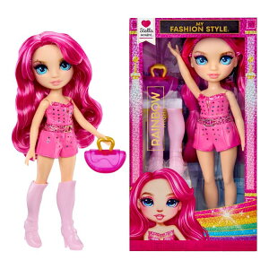 ���C���{�[�n�C �}�C�t�@�b�V�����X�^�C�� �X�e���l�` �o�b�O�t�� ��28cm 4�`12�� Rainbow High My Fashion Style Stella 11-Inch Doll with Handbag, Ages 4-12 �y�����񂹏��i�z
