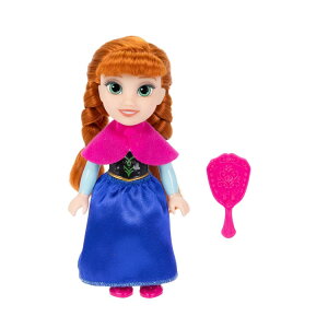 �f�B�Y�j�[ �A�i�Ɛ�̏��� �N���V�b�N�A�i �v�`�h�[�� �u���V�E�����t�� 3�Έȏ� Disney Frozen Classic Anna Petite Doll with Brush & Accessories �y�����񂹏��i�z