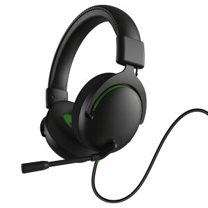 �I�� �L���Q�[�~���O�w�b�h�Z�b�g Xbox�Ή� �u���b�N �O���[�� onn Wired Gaming Headset Compatible with Xbox Series X/S and Xbox One X/S, Black and Green �y�����񂹏��i�z