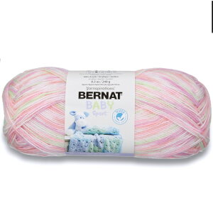 �o�[�i�b�g �x�r�[�X�|�[�c �A�N�������[�� #3 ���C�g �^�C�j�[�`���[���b�v�X 8.5oz 861���[�h Bernat Baby Sport #3 Light Acrylic Yarn, 8.5oz/240g, 861 Yards Tiny Tulips �y�����񂹏��i�z