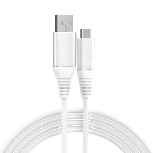 �I�� USB-C to USB-A�P�[�u�� ��1.8m �z���C�g onn 6ft USB-C to USB-A Charging Cable, USB-IF Certified, White - Compatible with iPhone �y�����񂹏��i�z