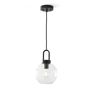 �x�^�[�z�[���Y���K�[�f���Y 150cm �u���b�N �y���_���g�V�[�����O���C�g ���^���x�[�X �K���X�V�F�[�h LED�d���t�� Better Homes & Gardens 59�h Black Pendant Ceiling Light, Metal Base Glass Shade, LED Bulb �y����