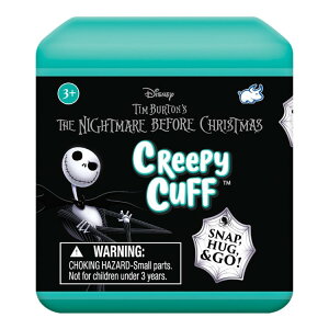 �i�C�g���A�[�E�r�t�H�A�E�N���X�}�X �N���[�s�[�J�t �T�v���C�Y1�� The Nightmare Before Christmas Creepy Cuffs Mystery Cuff �y�����񂹏��i�z