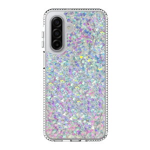�I�� �f�U�C���P�[�X �I�[�����O���b�^�[ GalaxyA17 5G�Ή� onn Phone Case for Samsung Galaxy A17 5G - Iridescent Glitter Fleck �y�����񂹏��i�z